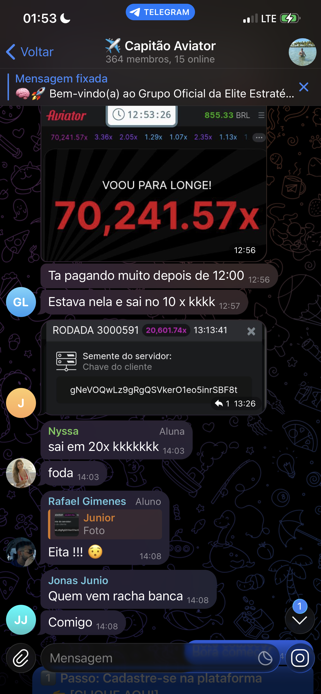 Multiplicador massivo de 70.241x